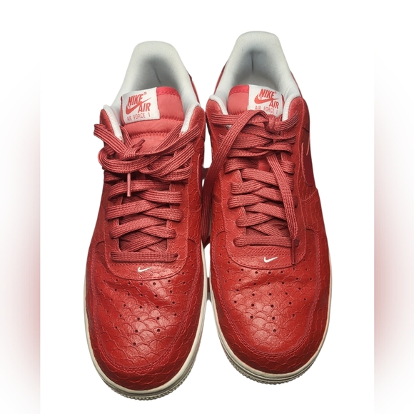 Nike Air Force 1 Low '07 LV8 "Red Croc" - Picture 3 of 7
